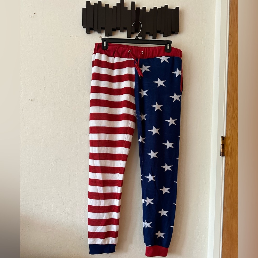Tipsy Elves American Flag joggers XL